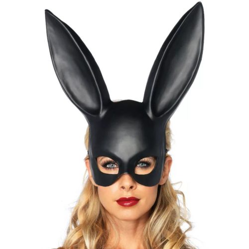 Leg avenue rabbit mask čierna – kvalitná erotická kozmetika