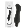 Čierny silikónový vibrator g-spot – kvalitná erotická kozmetika