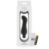 Čierny silikónový vibrator g-spot – kvalitná erotická kozmetika