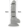 Cock miller dildo čierne 13cm – kvalitná erotická kozmetika