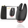 Klitoris stimulator 2 black / gold – kvalitná erotická kozmetika