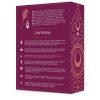 Rithual- sita diaľkovo ovládací vajec otočné gorálky + vibrácie – kvalitná erotická kozmetika