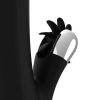 Black&silver- rotačný vibrátor zajička – kvalitná erotická kozmetika