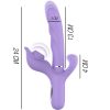 Billie multifunkčný nabíjací vibrator sací a pulzácia fialová – kvalitná erotická kozmetika