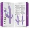 Billie multifunkčný nabíjací vibrator sací a pulzácia fialová – kvalitná erotická kozmetika