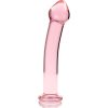 Model 11 dildo borosilikátové sklo 16 x 3 cm ružové – kvalitná erotická kozmetika