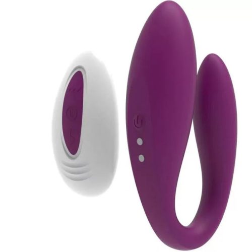 Vibrátor mačky pre páry s fialovým diaľkovým ovládaním – kvalitná erotická kozmetika
