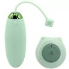 Kitty fun vibrator vajec diaľkové ovládanie 10 vibrácií zelené – kvalitná erotická kozmetika