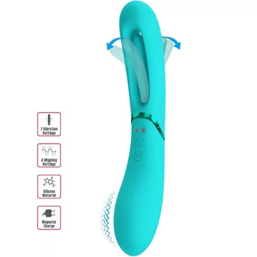 ROMANCE LEXIE – G-bodový vibrátor so 7 vibračnými režimami, modrý