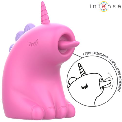INTENSE Pinkie – zmyselný jednorožec na stimuláciu klitorisu, fuchsiový