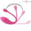 Intense – vibrator janice dvojitá stimulácia 10 vibrácií s ružovým diaľkovým ovládaním – kvalitná erotická kozmetika