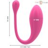 Intense – vibrator janice dvojitá stimulácia 10 vibrácií s ružovým diaľkovým ovládaním – kvalitná erotická kozmetika
