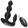Manfun vibrator a stimulátor análna zástrčka s diaľkovým ovládaním čierna – kvalitná erotická kozmetika