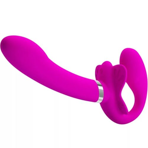 Pretty Love Valerie – dvojitý strap-on vibrátor s 12 vibračnými režimami