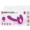 Pretty Love Valerie – dvojitý strap-on vibrátor s 12 vibračnými režimami